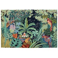 Gobelín Tapisserie La Jungle par Anne Leurent Gobelín Tapisserie La Jungle par Anne Leurent